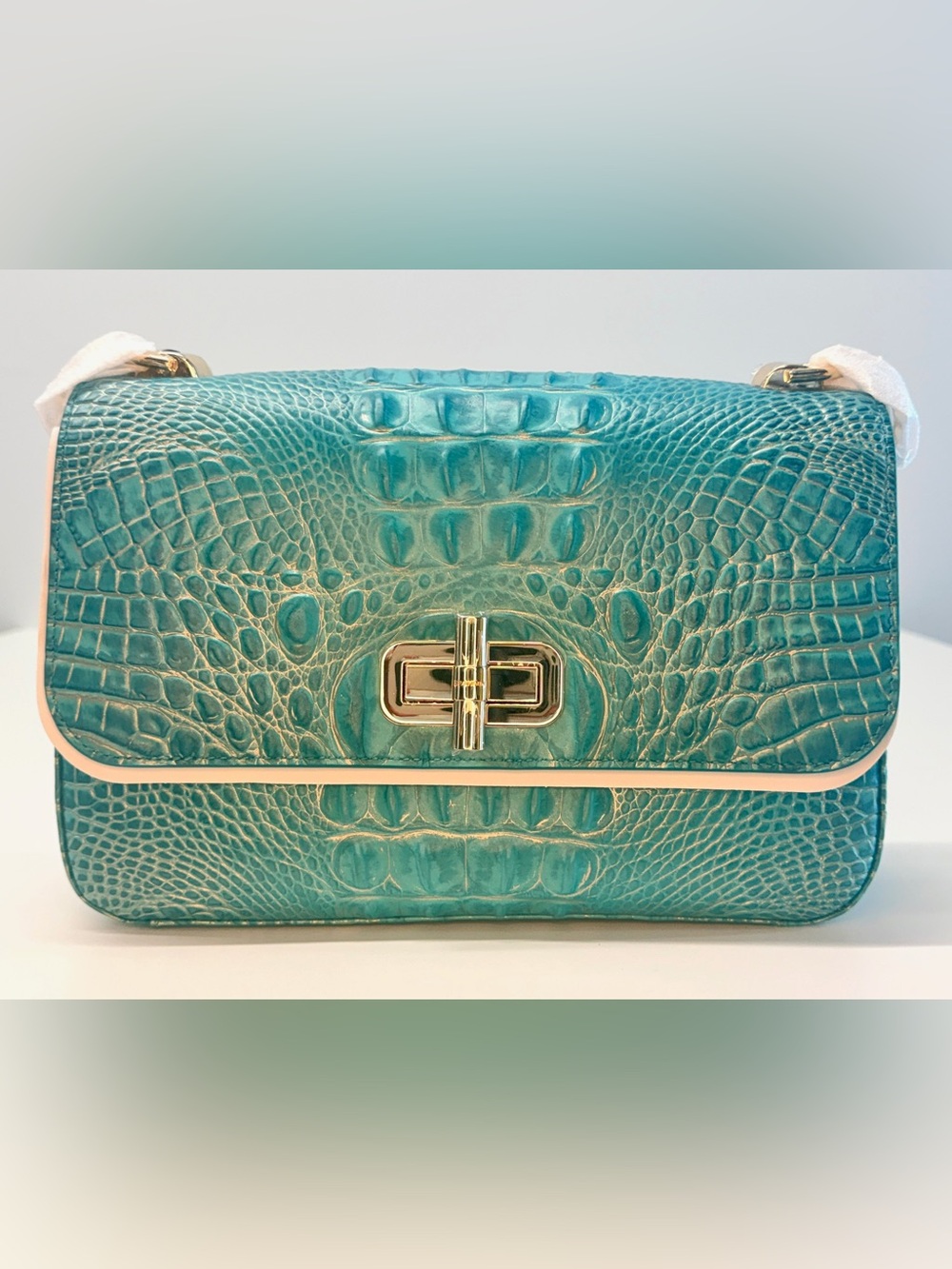 Brahmin BNWT BRAHMIN Rosalie - Mermaid Green Melbourne 100% FACTORY PACKED